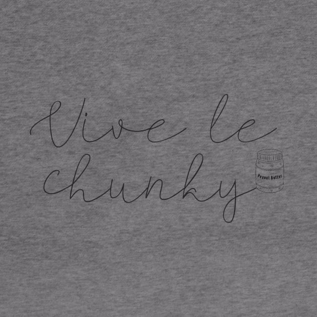 Vive le Chunky T-Shirt by CourtIsCrafty